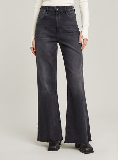 Deck Ultra High Wide Leg Jeans